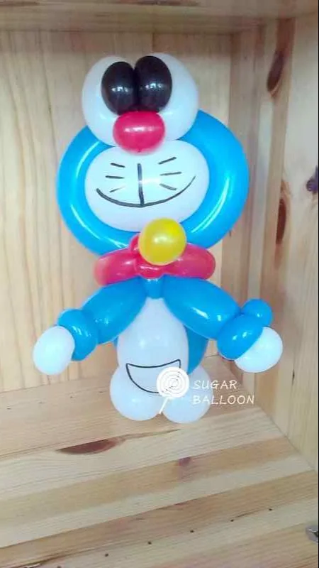 現場折氣球